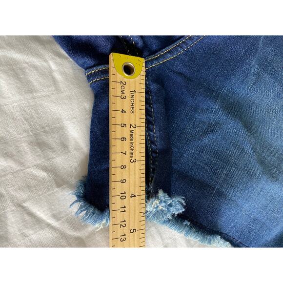 Jen 7 Women’s Cut Off Jean Shorts Sz 10 - Picture 5 of 6